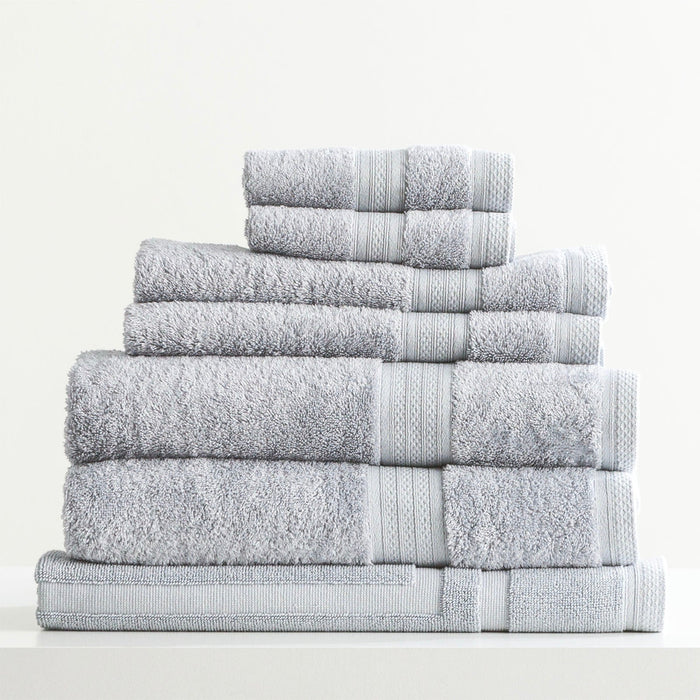 Stella Bamboo Towel Sets Silver