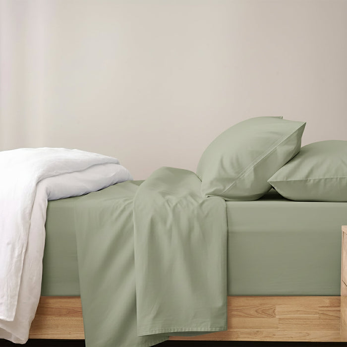 Egyptian Cotton Sheet Set Basil