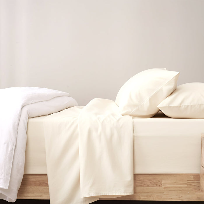 Egyptian Cotton Sheet Set Vanilla