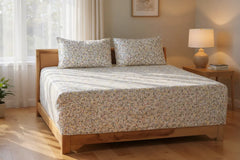 Botanical Mist Pure Cotton Fitted Sheet Combo