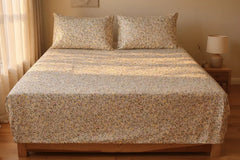 Botanical Mist Pure Cotton Fitted Sheet Combo