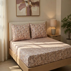 Downton Floral Pure Cotton Fitted Sheet Combo
