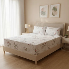 Gentle Garden Pure Cotton Fitted Sheet Combo