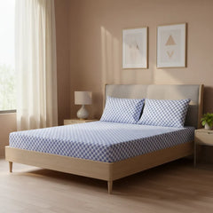Indi Pure Cotton Fitted Sheet Combo