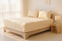 Dessert Mandala Pure Cotton Fitted Sheet Combo
