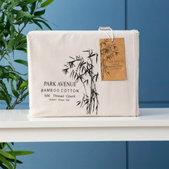 Kids Bamboo Cotton sheets 500 TC set Dove