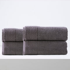 Aireys Quick dry Bath Towel Sets Nickel