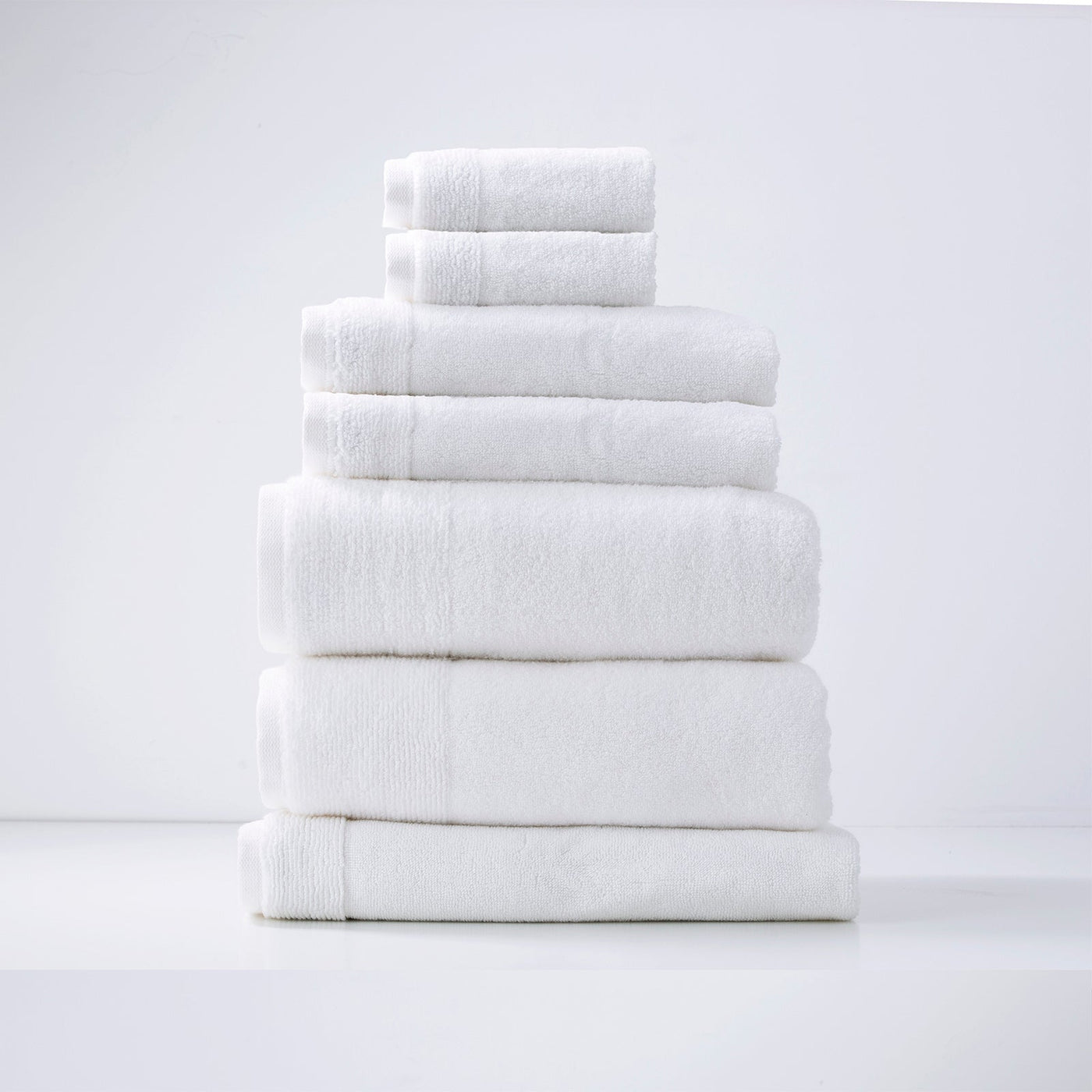 Aireys Quick dry Bath Towel Sets Snow