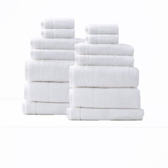 Aireys Quick dry Bath Towel Sets Snow