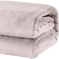 Mink Blanket Acrylic Queen/King Rose