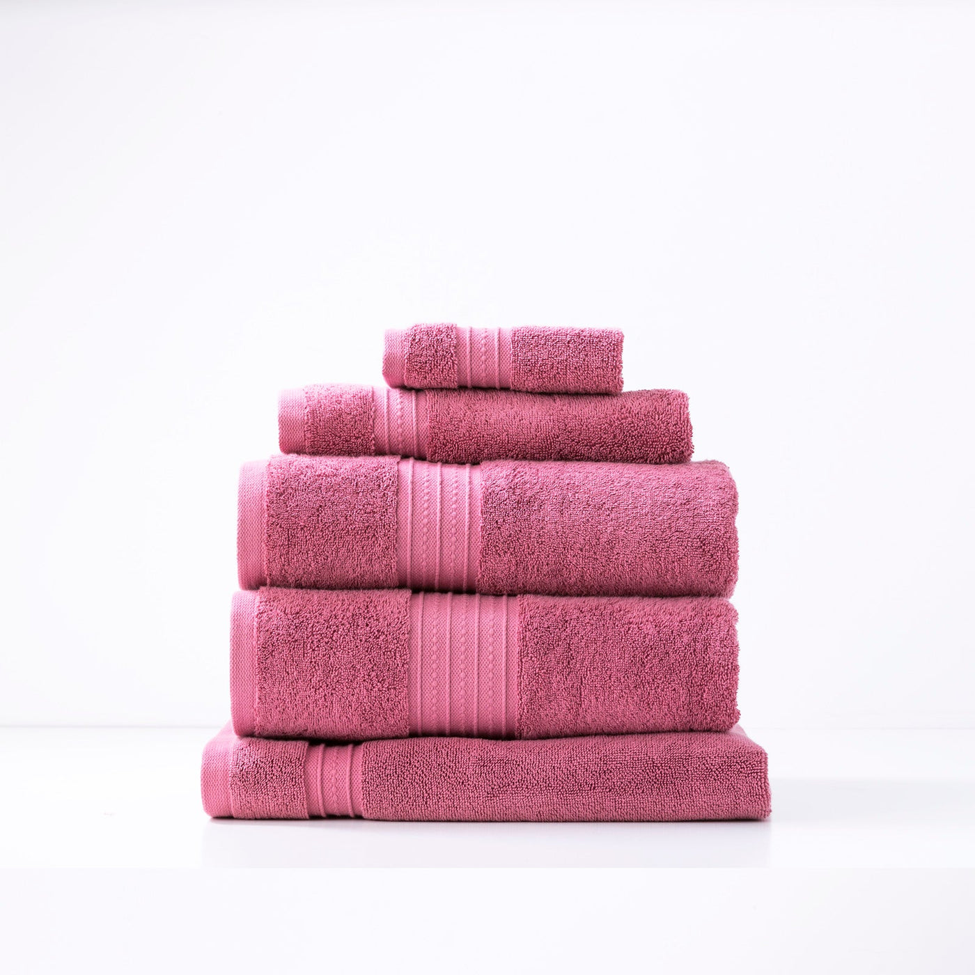 Brentwood Quick Dry Towels Rosebud