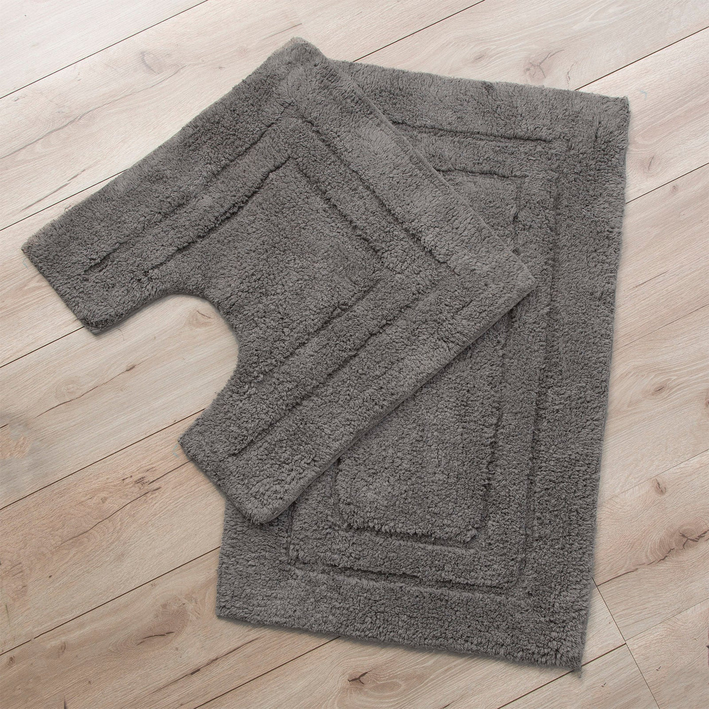 Non-Slip Microfiber Bath Mats Set