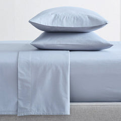 Kids Organic Cotton Sheet sets 300 Thread Count Baby Blue
