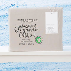 Kids Organic Cotton Sheet sets 300 Thread Count Moonbeam