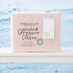 Kids Organic Cotton Sheet sets 300 Thread Count Sepia Rose