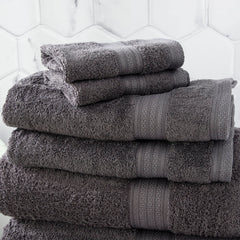 Stella Bamboo Towels Charcoal