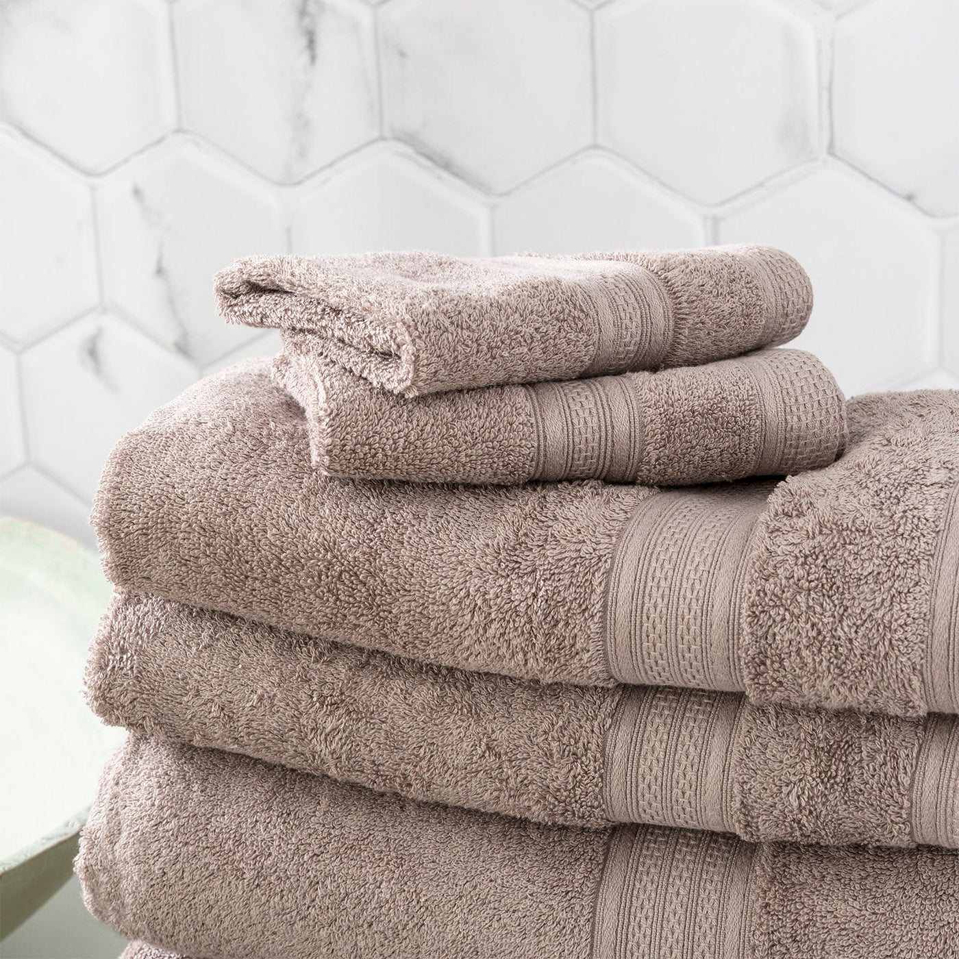 Stella Bamboo Towels Pewter