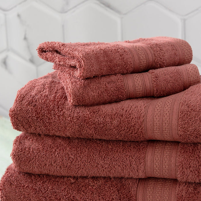Stella Bamboo Towels Brick