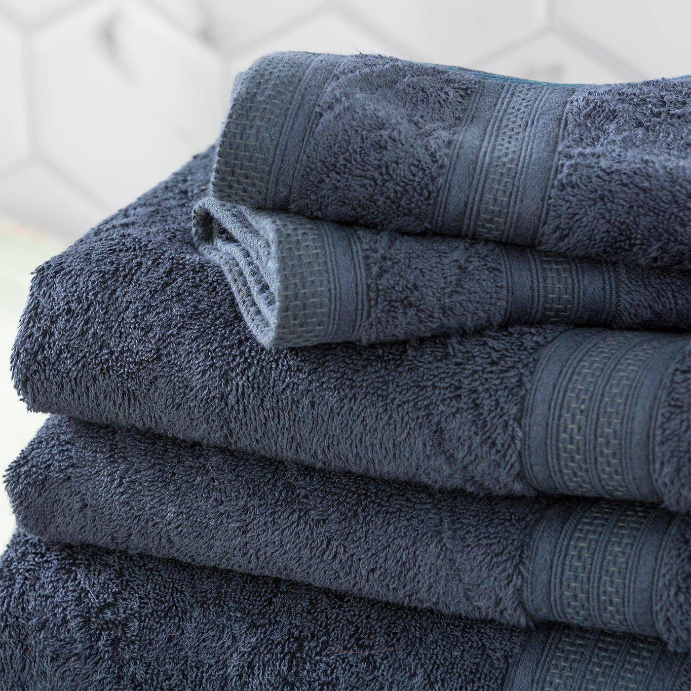 Stella Bamboo Towels Indigo