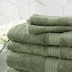 Stella Bamboo Towels Jade