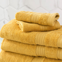 Stella Bamboo Towels Mustard