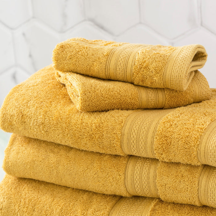 Stella Bamboo Towels Mustard