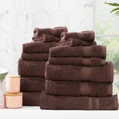 Stella Bamboo Towel Sets Cocoa