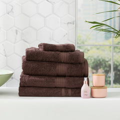 Stella Bamboo Towel Sets Cocoa
