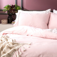 Bamboo Quilt Cover set 500 Thread count Peach