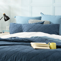 Attwood Quilted Coverlet Ink
