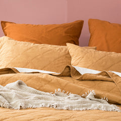 Attwood Quilted Coverlet Wood