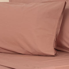 Sheet Set Helena Stone washed Redwood