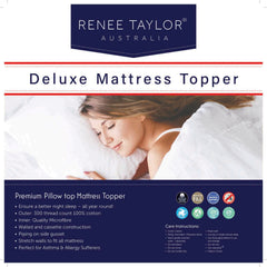 Deluxe Mattress Topper 1000 GSM High Loft