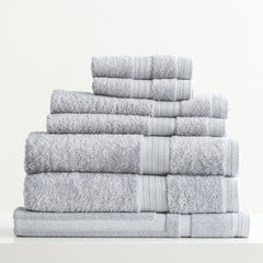 Stella Bamboo Towel Sets Silver