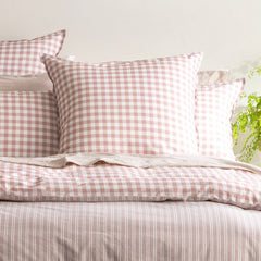 Kids Alison Quilt cover set Clay