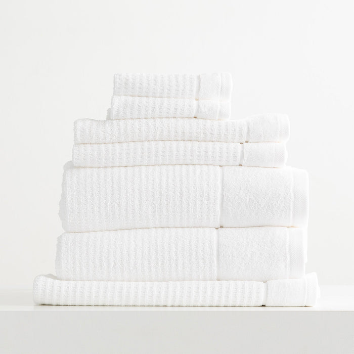 Cambridge Waffle Towel Sets Snow