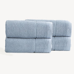 Cambridge Waffle Towel Sets Blue Mirage