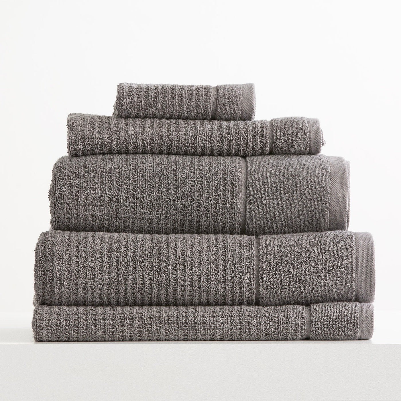 Cambridge Waffle Towels Fossil