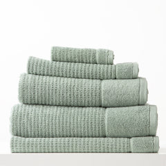 Cambridge Waffle Towel Sets Eucalyptus