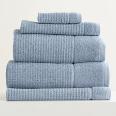 Cambridge Waffle Towels Blue Mirage
