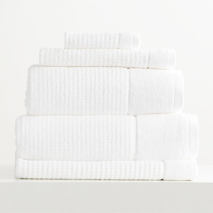 Cambridge Waffle Towels Snow