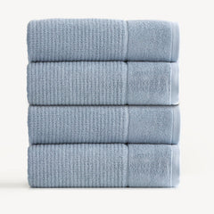 Cambridge Waffle Towel Sets Blue Mirage