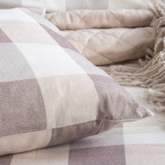 Flannelette Quilt Cover Set Buffalo Checks