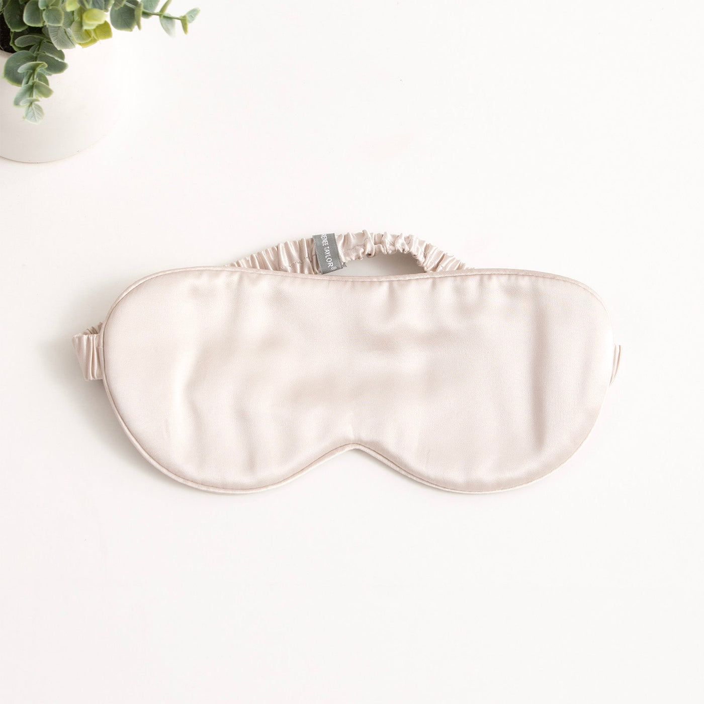 Silk Eye Mask Sand