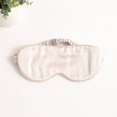 Silk Eye Mask Sand