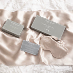 Silk Eye Mask Sand