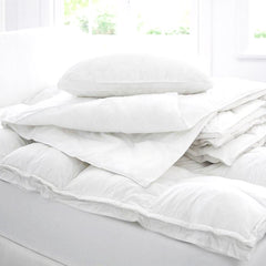 Supreme Four-Season Clip Together 80% White Duck Down & Feather Quilt