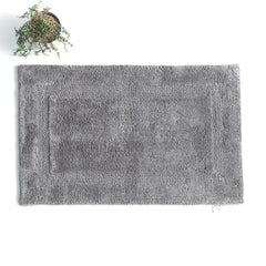 Bath Mat Soho Cotton Reversible in Nickel