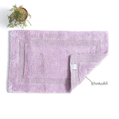 Bath Mat Soho Cotton Reversible in Lilac