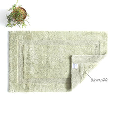 Bath Mat Soho Cotton Reversible in Khaki